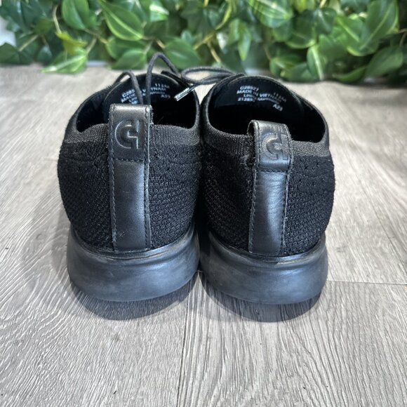 Cole Haan 2.Zerogrand Men\'s Sz 11.5 Black Stitchlite Wingtip Oxford Shoes C28527 main image 5